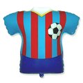 Loonballoon Soccer Balloons, 26 inch SOCCER FOOTBALL SHIRT - BLUE LOON-LAB-LAB354-FM